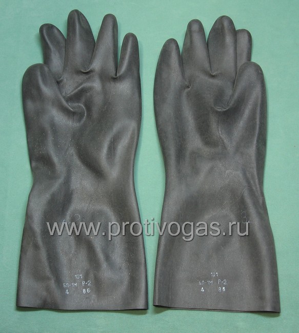 Перчатки химзащитные БЛ-1 (летние) к костюму ОЗК и Л-1, фотография 1