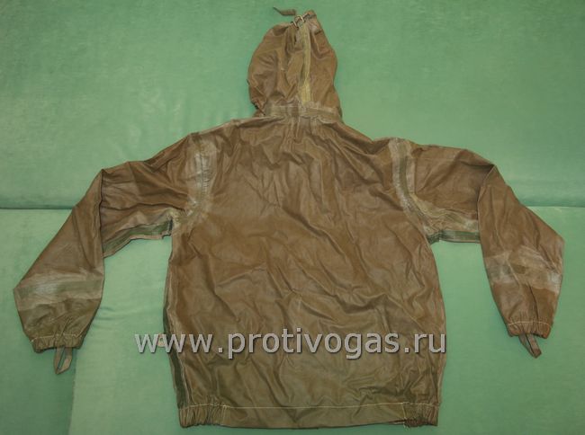 Куртка прорезиненная химзащитная для костюма химзащиты промышленного, фотография 2